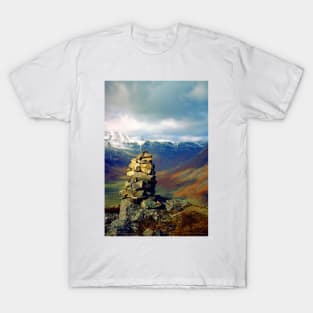 Colourful Cairn on Side Pike T-Shirt